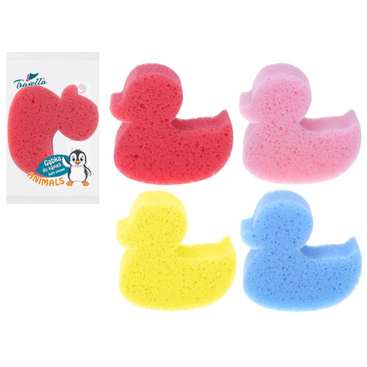 Gąbka do kąpieli ANIMALS KACZUSZKA RAVI